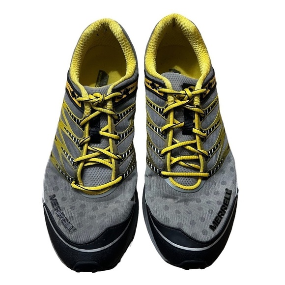 MERRELL Mix Master Trail Running Shoes in Charcoal/Anodized Gold SIZE 8.5–Mens - Picture 2 of 8
